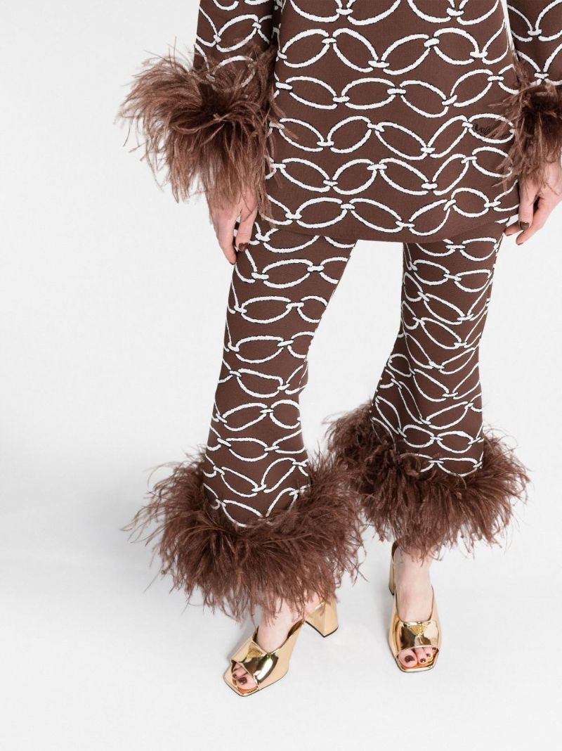 Brown Chain 1967 Flared Trousers