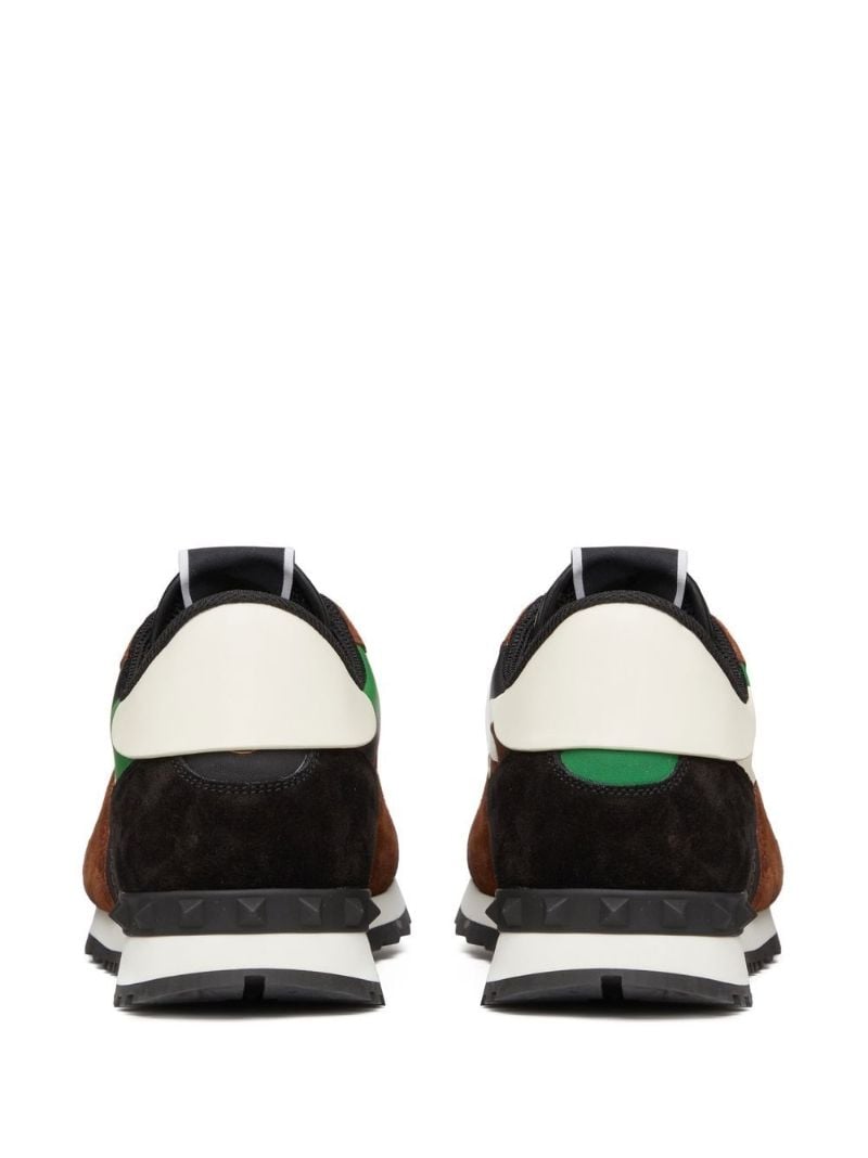 Black Rockrunner Camouflage Print Sneakers