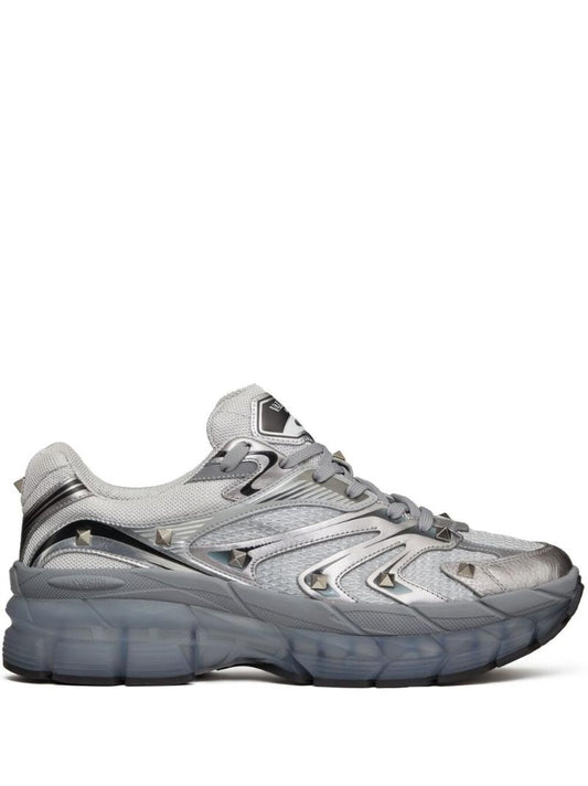 Grey Ms-2960 Leather Sneakers