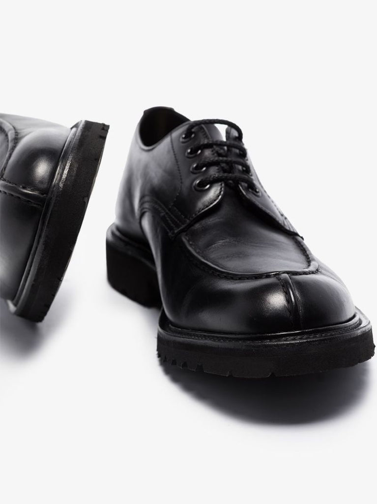 Black Kilsby Apron Olivvia Leather Derby Shoes