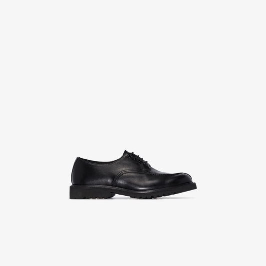 Black Kilsby Apron Olivvia Leather Derby Shoes