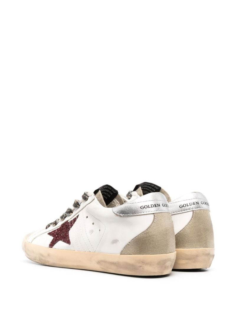 White Super-star Leather Sneakers