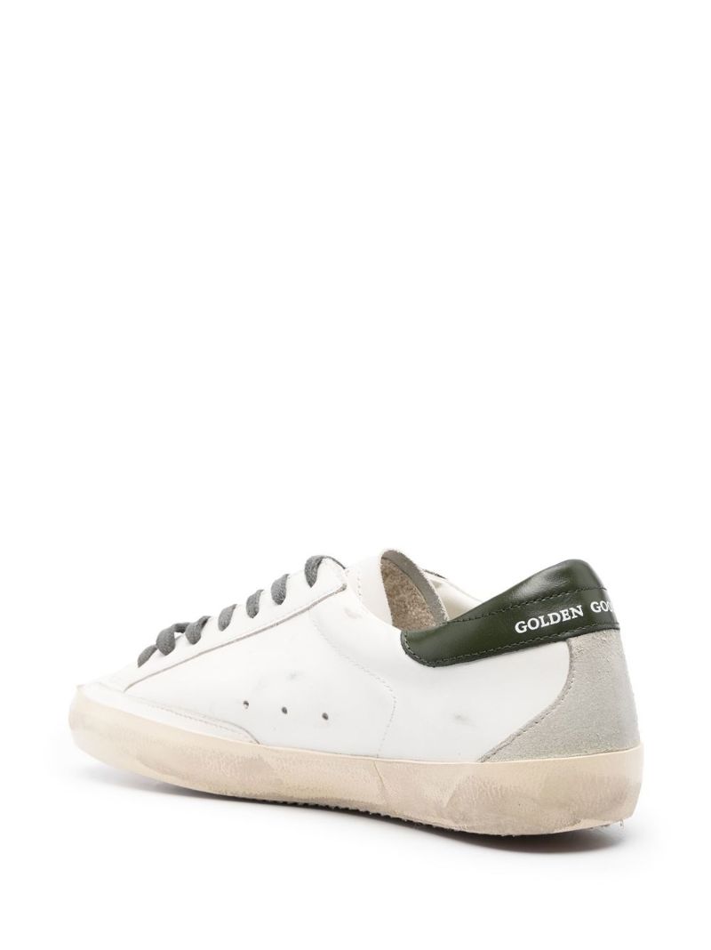 White Super-star Leather Sneakers
