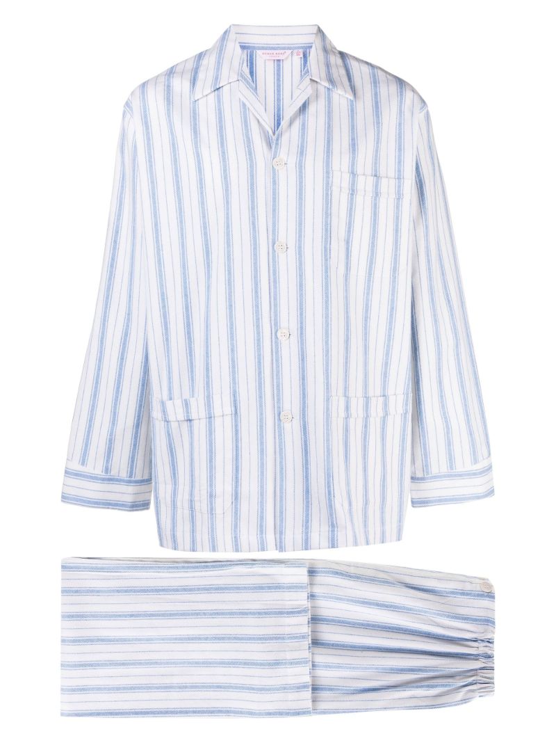 Blue Kelburn Stripe Pyjamas