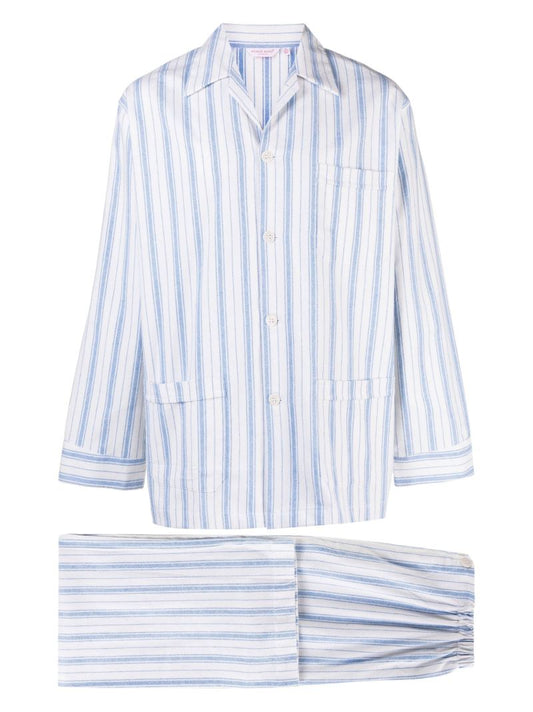 Blue Kelburn Stripe Pyjamas
