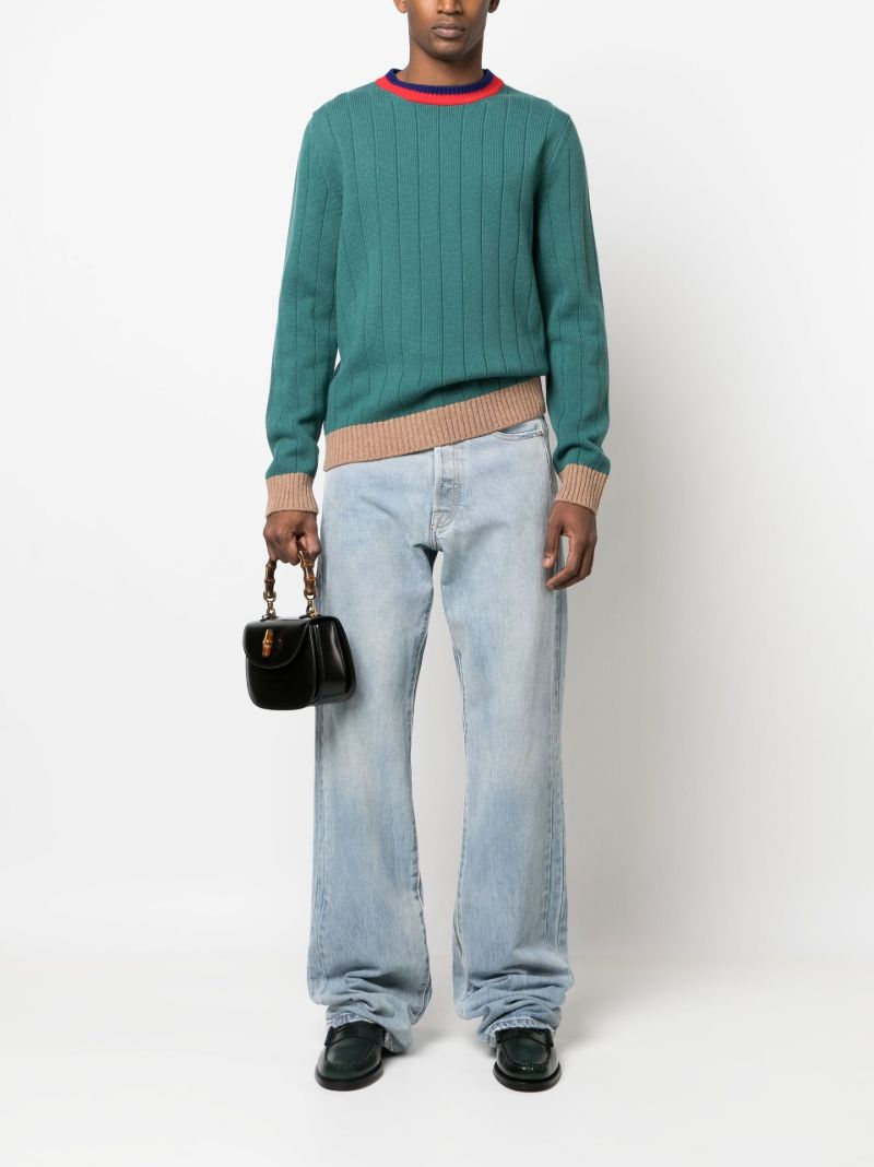 Blue Wool Sweater