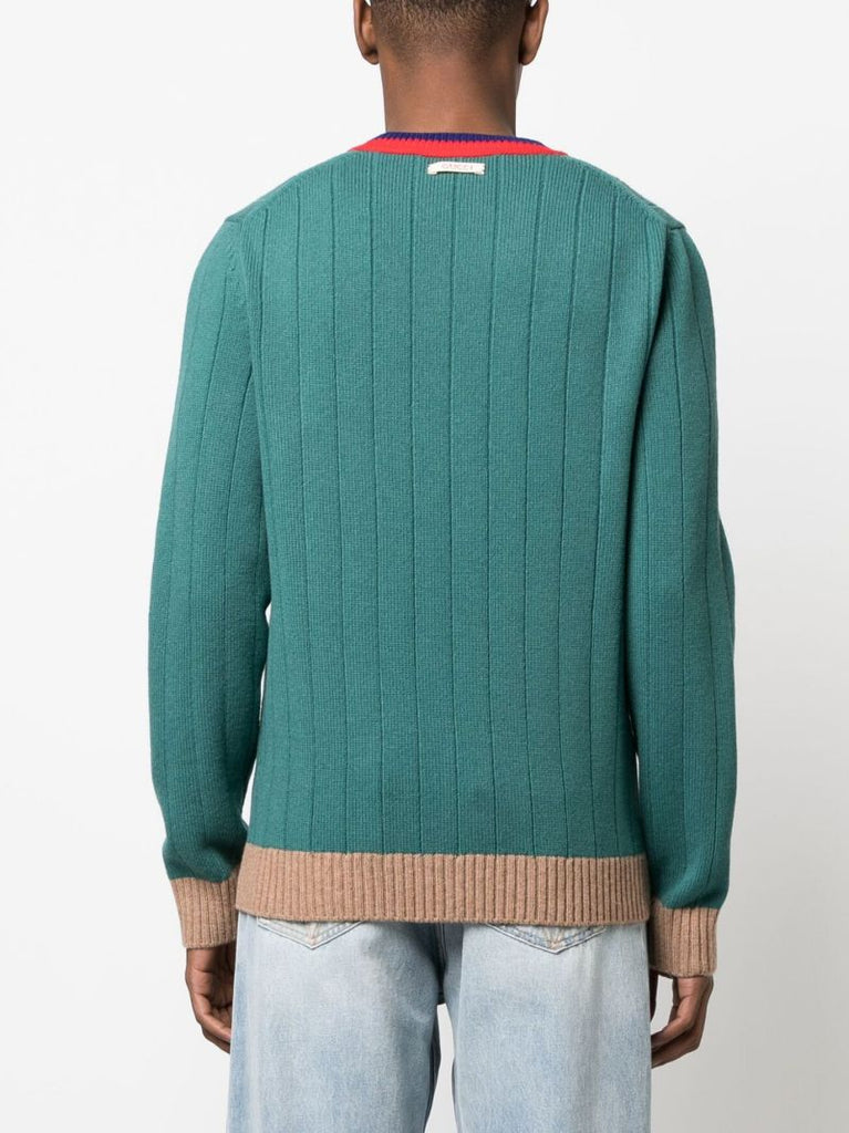 Blue Wool Sweater
