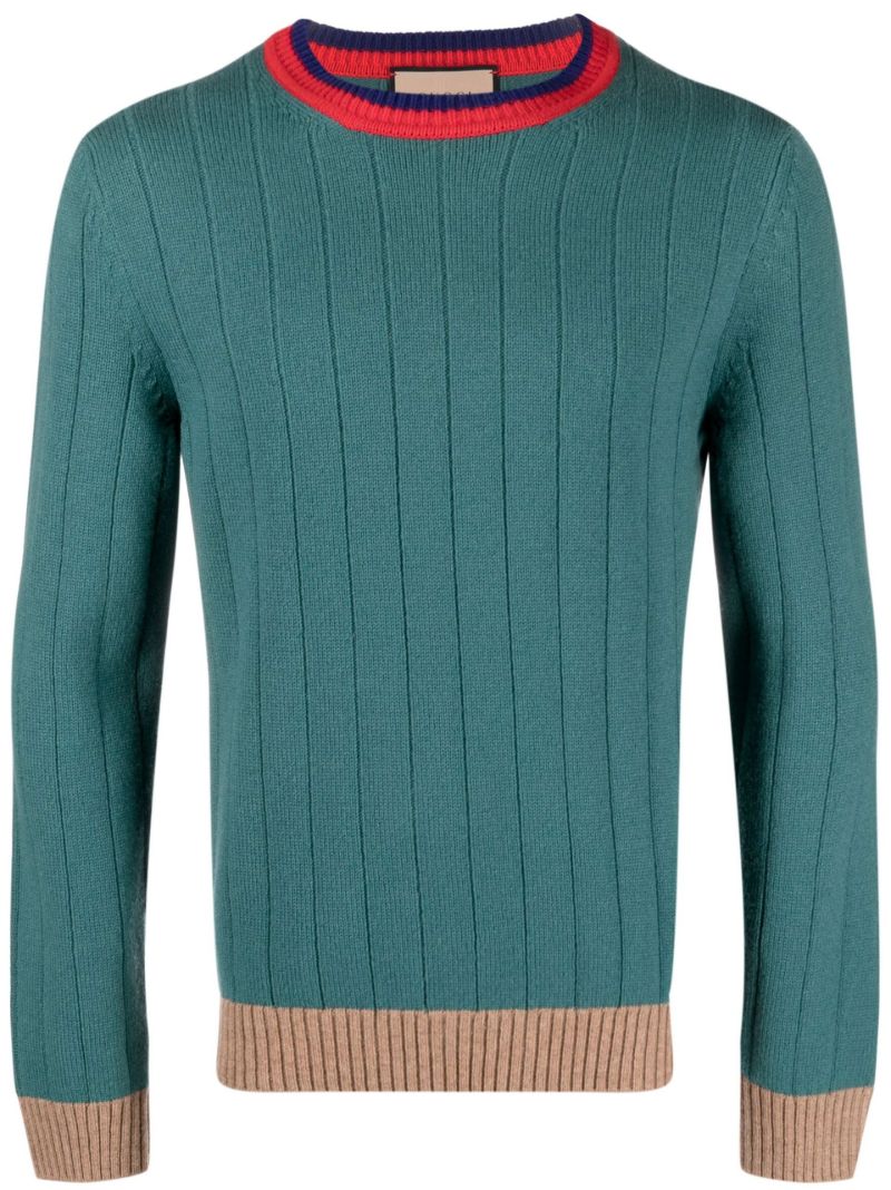 Blue Wool Sweater