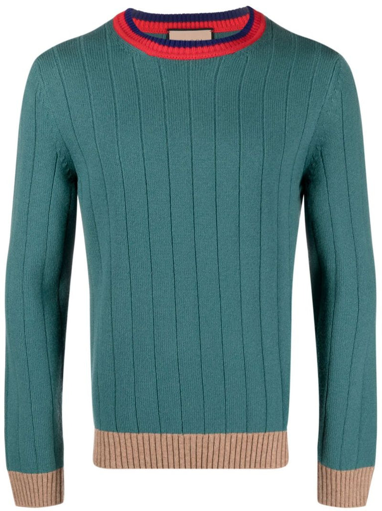 Blue Wool Sweater