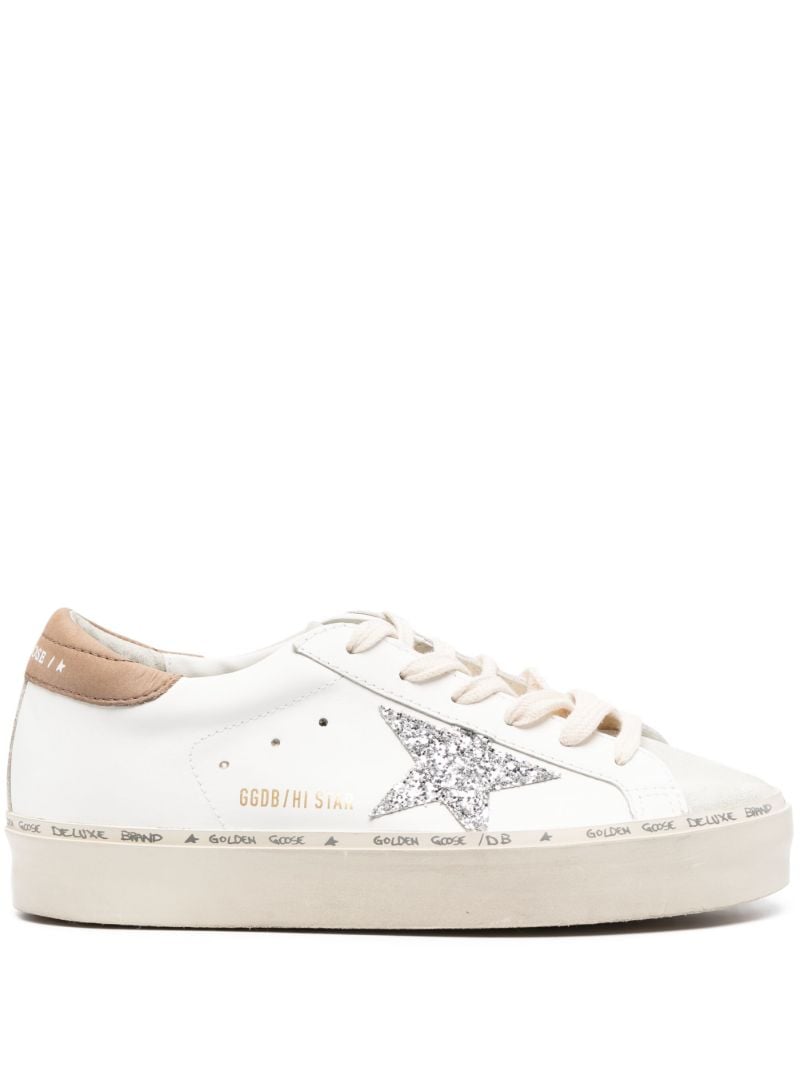 White Hi Star Leather Sneakers