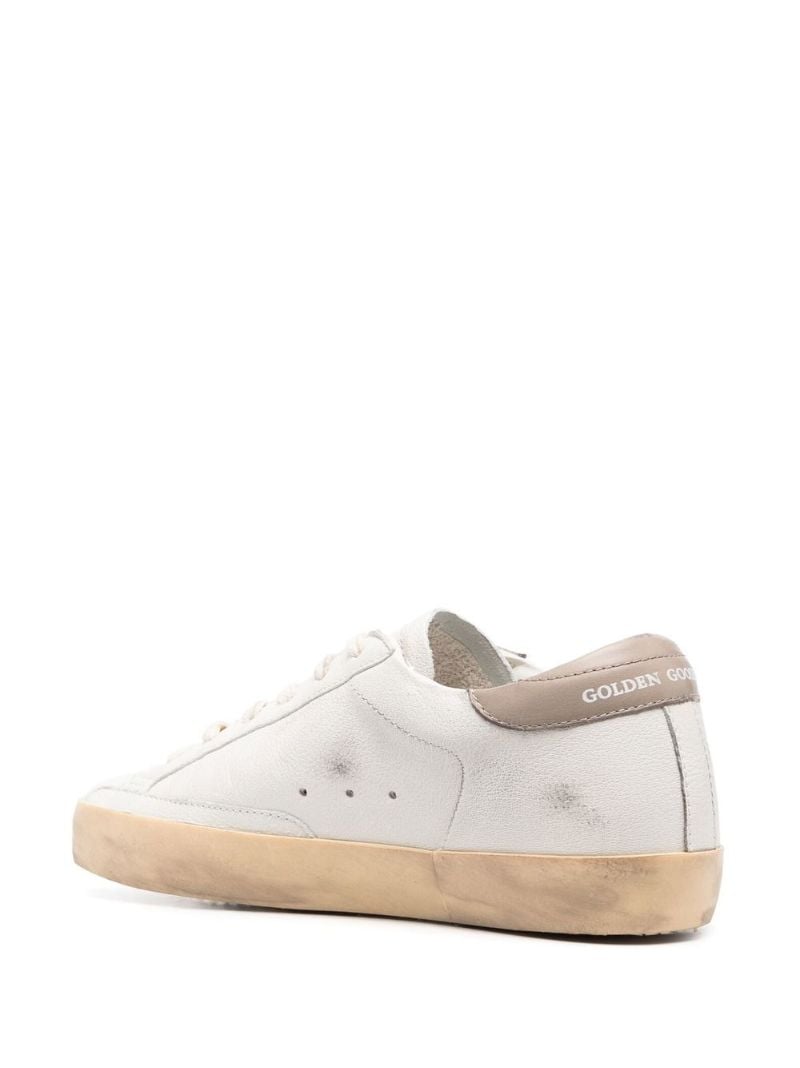 White Super-star Leather Sneakers