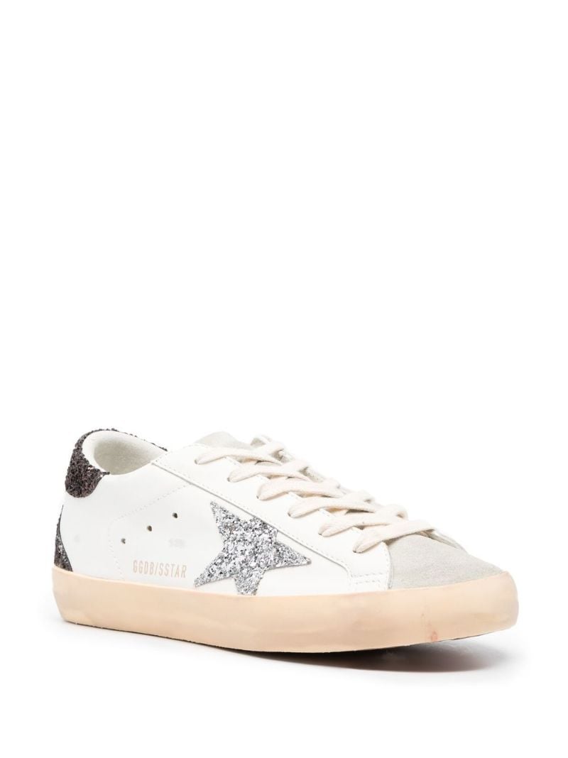 White Super-star Leather Sneakers