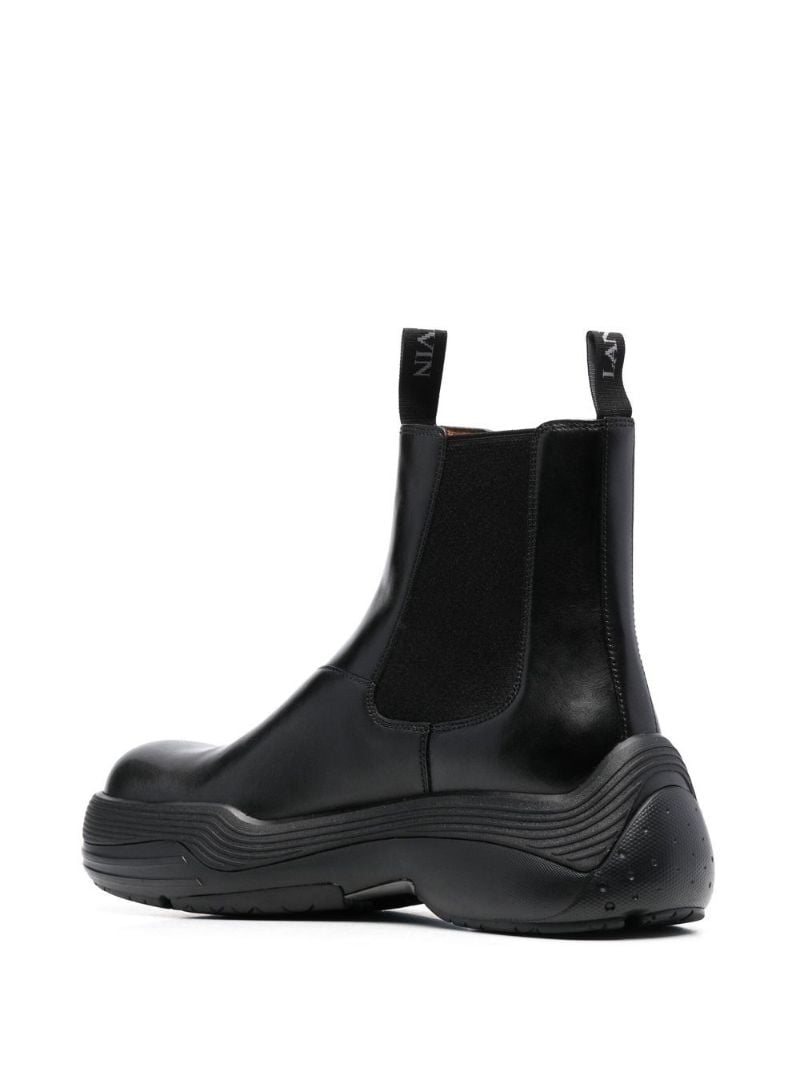 Black Flash-x Bold Chelsea Ankle Boots