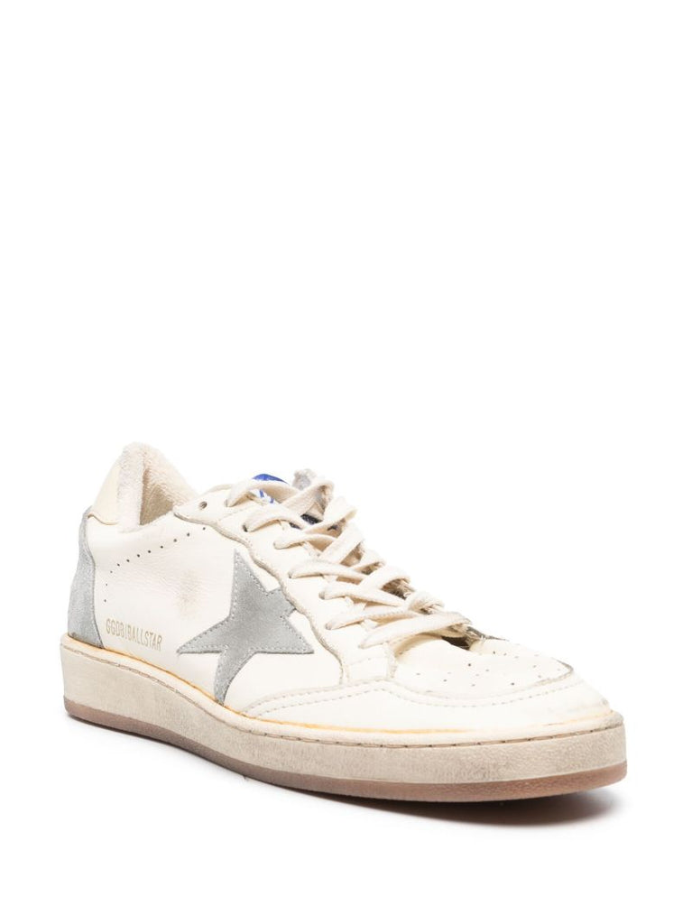 Neutral Ball Star Leather Sneakers