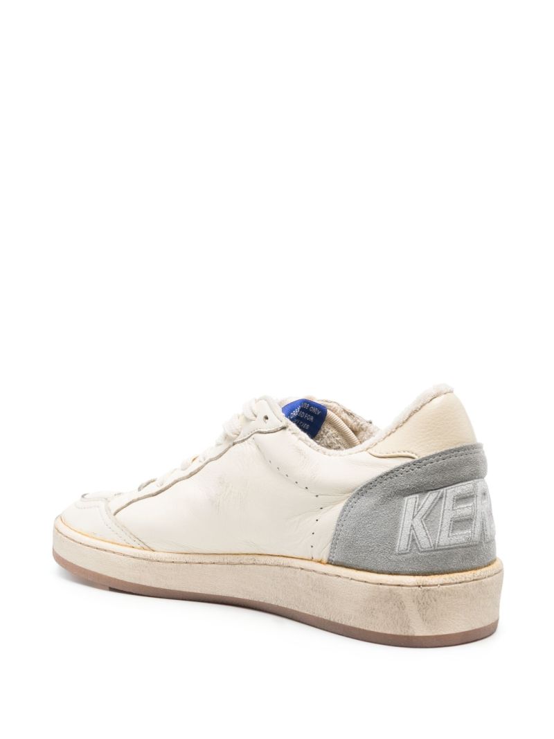 Neutral Ball Star Leather Sneakers