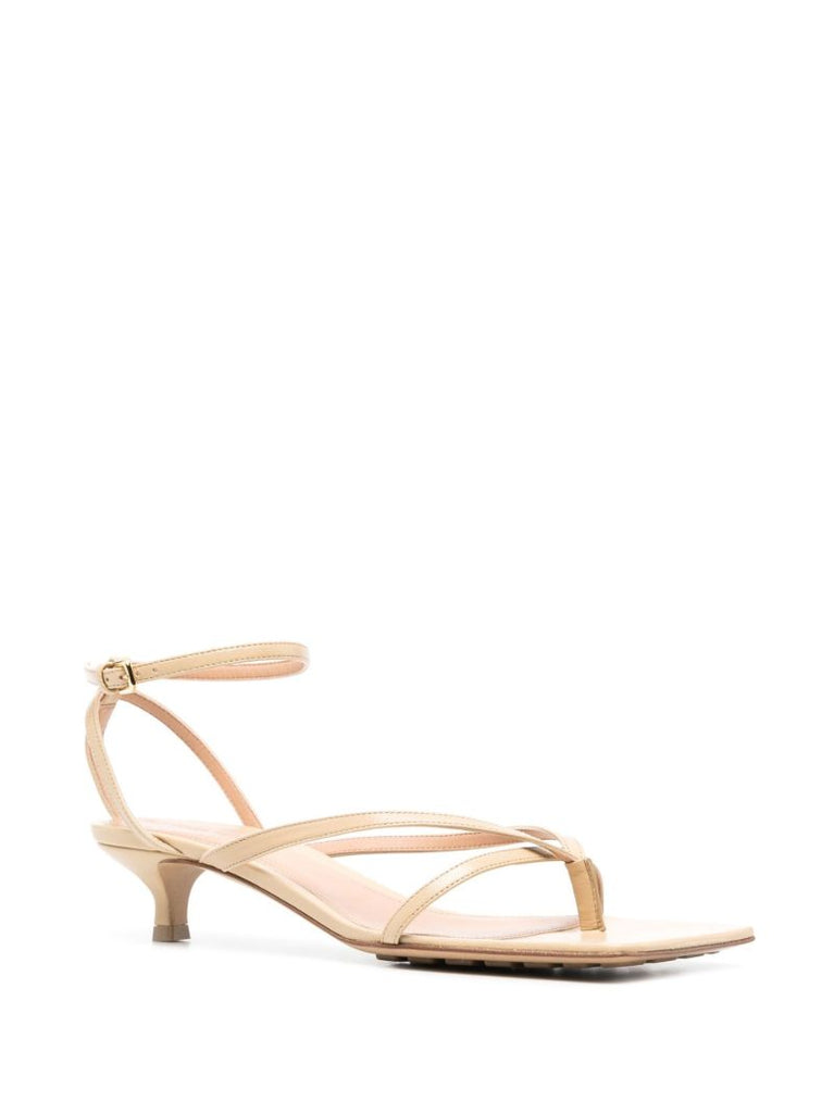 Neutral Stretch 45 Leather Sandals