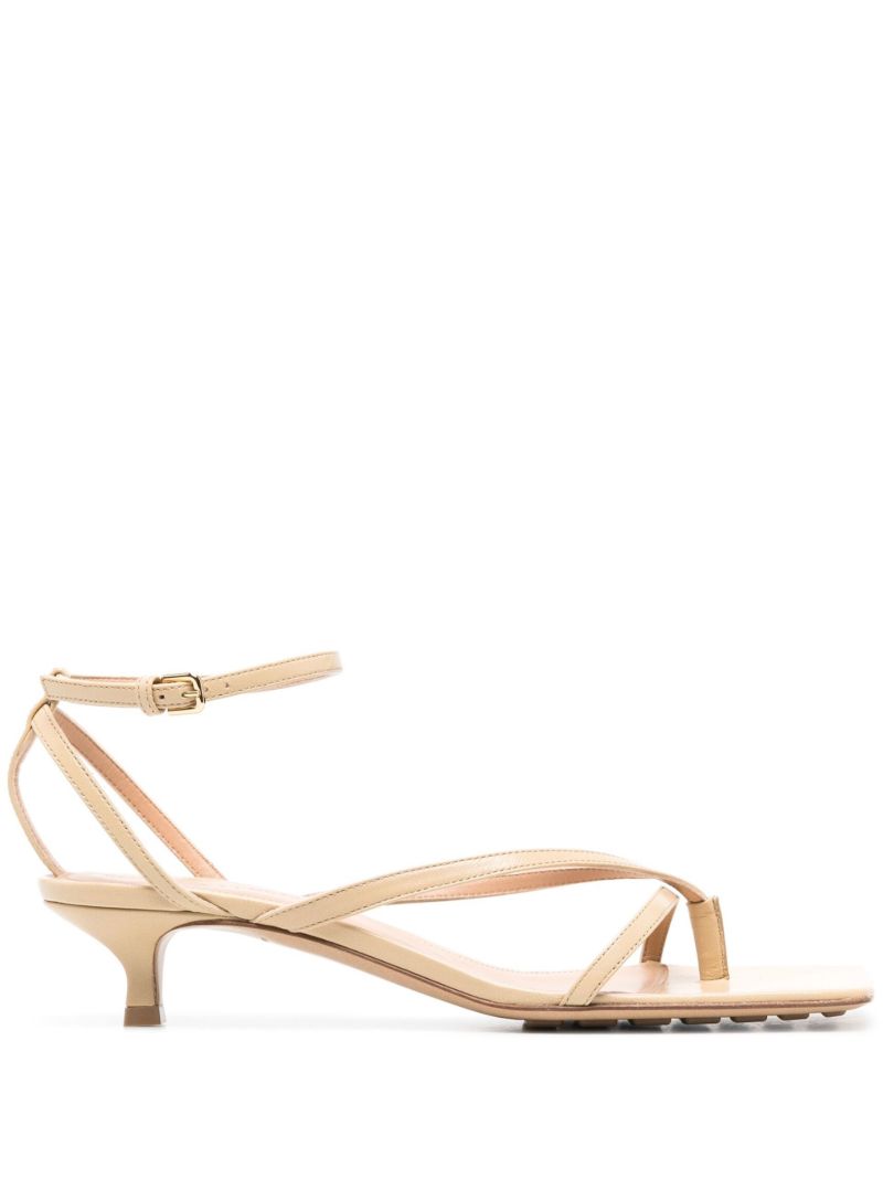 Neutral Stretch 45 Leather Sandals