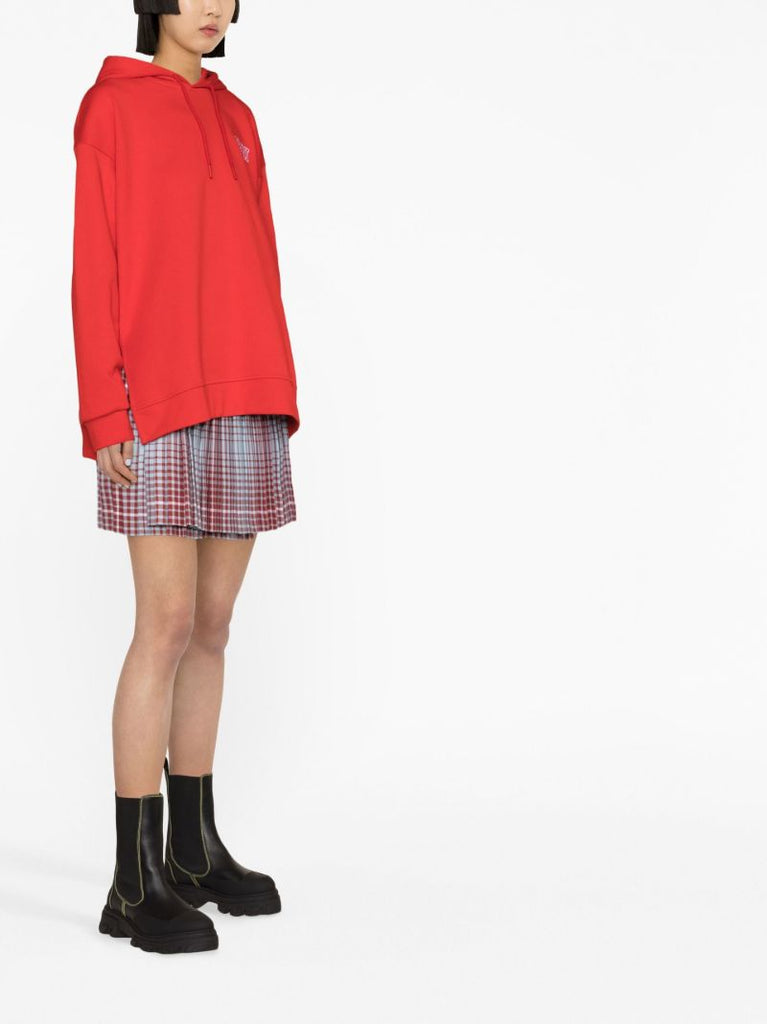 Red Logo Hoodie