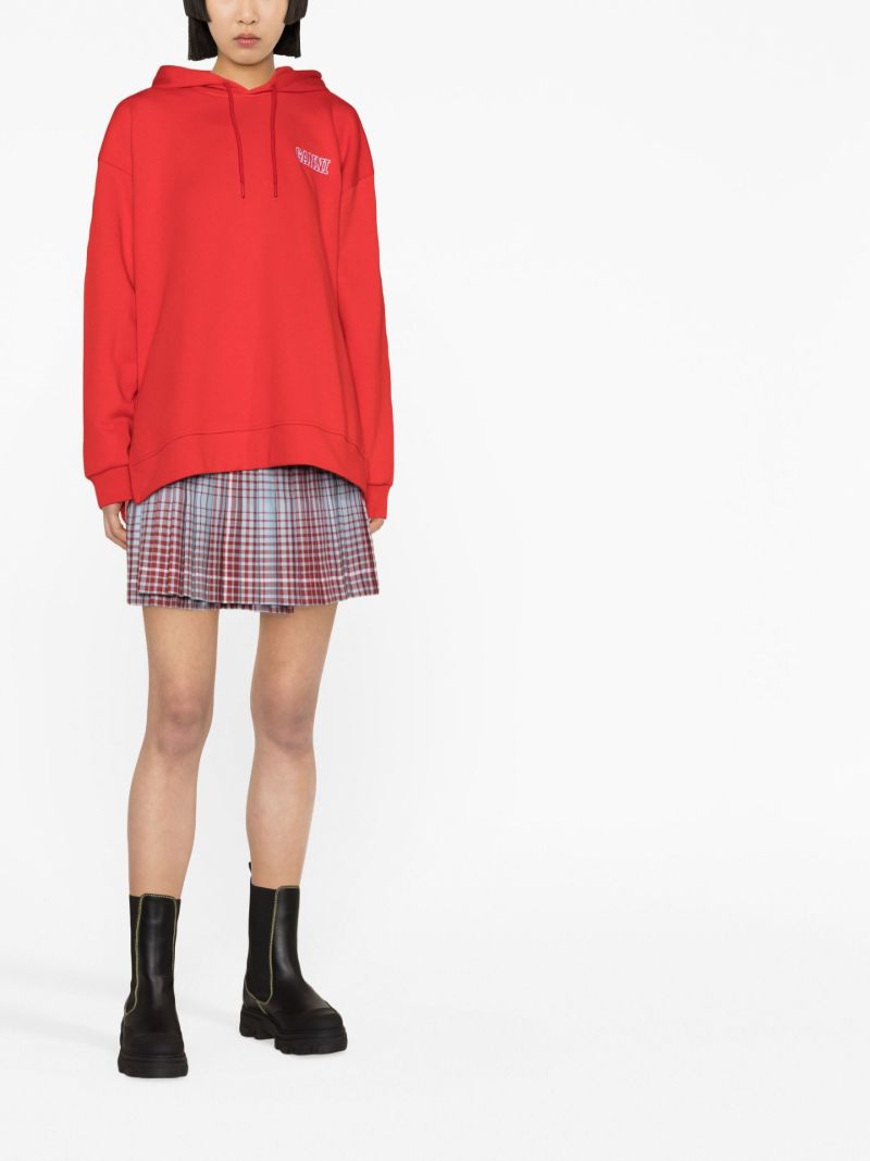 Red Logo Hoodie