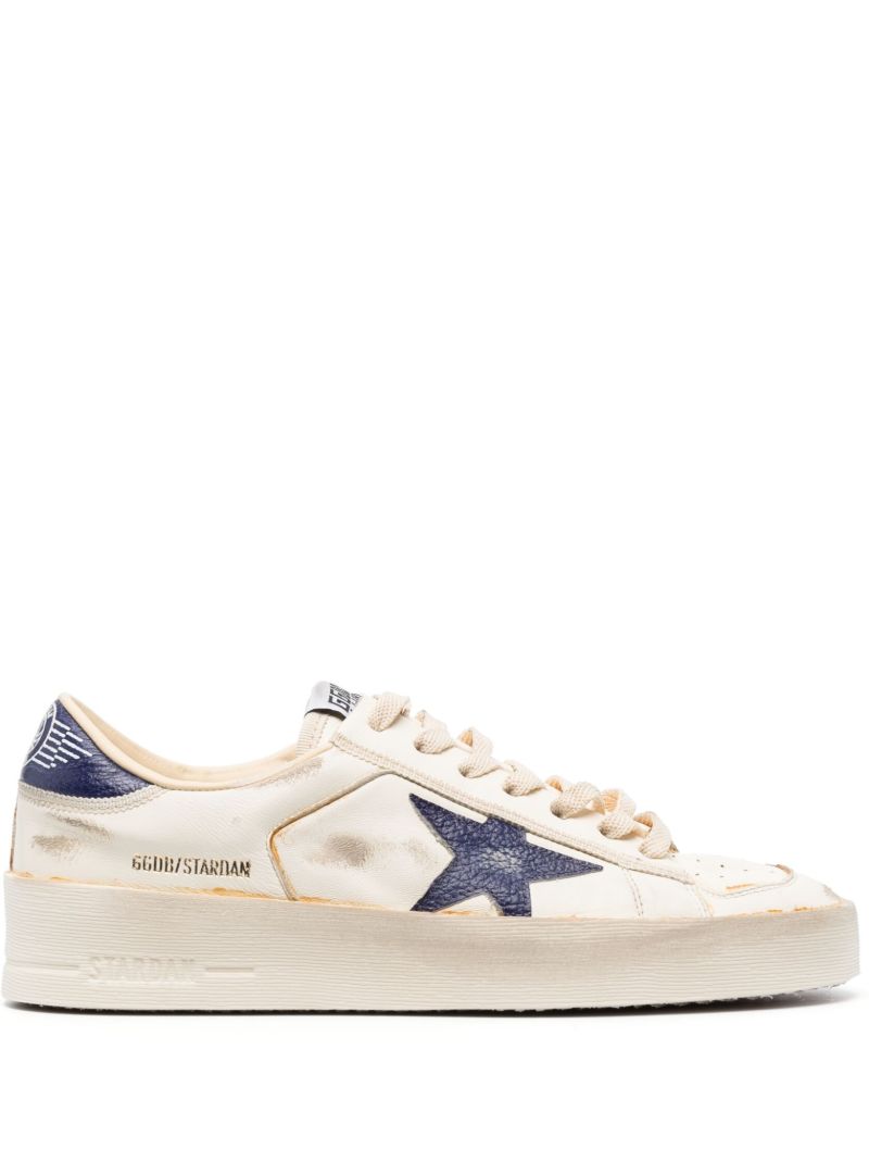 White Stardan Leather Sneakers