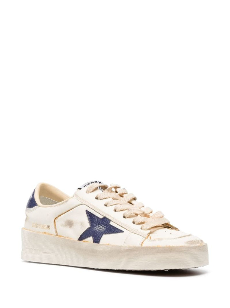 White Stardan Leather Sneakers