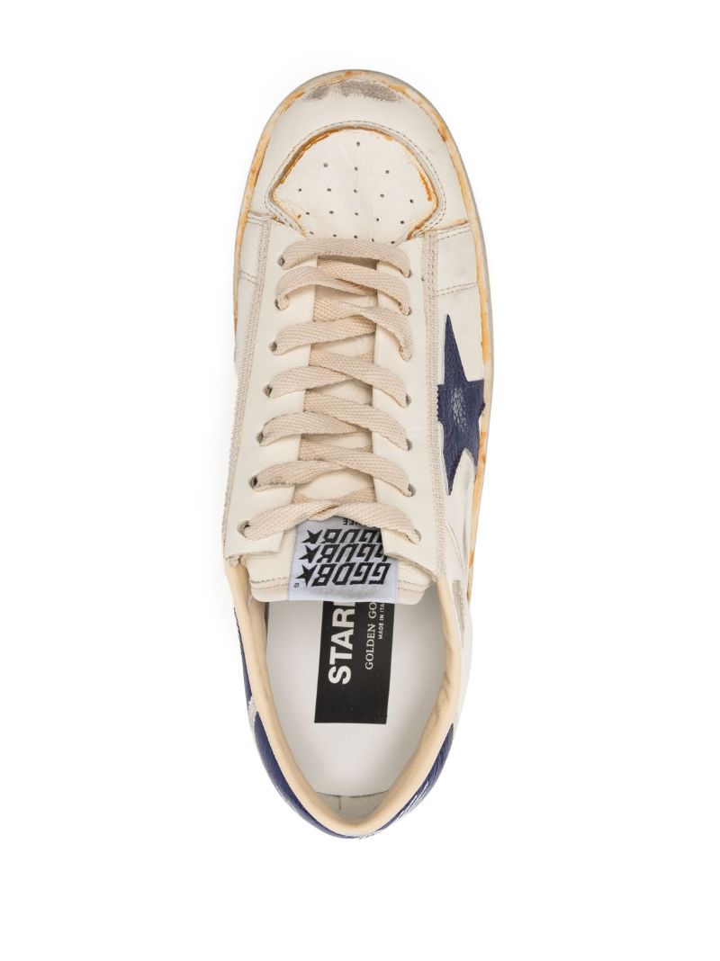White Stardan Leather Sneakers
