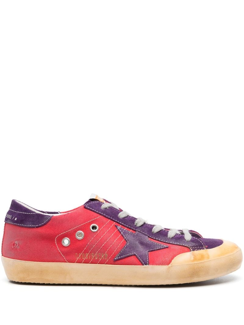 Red Super-star Canvas Sneakers