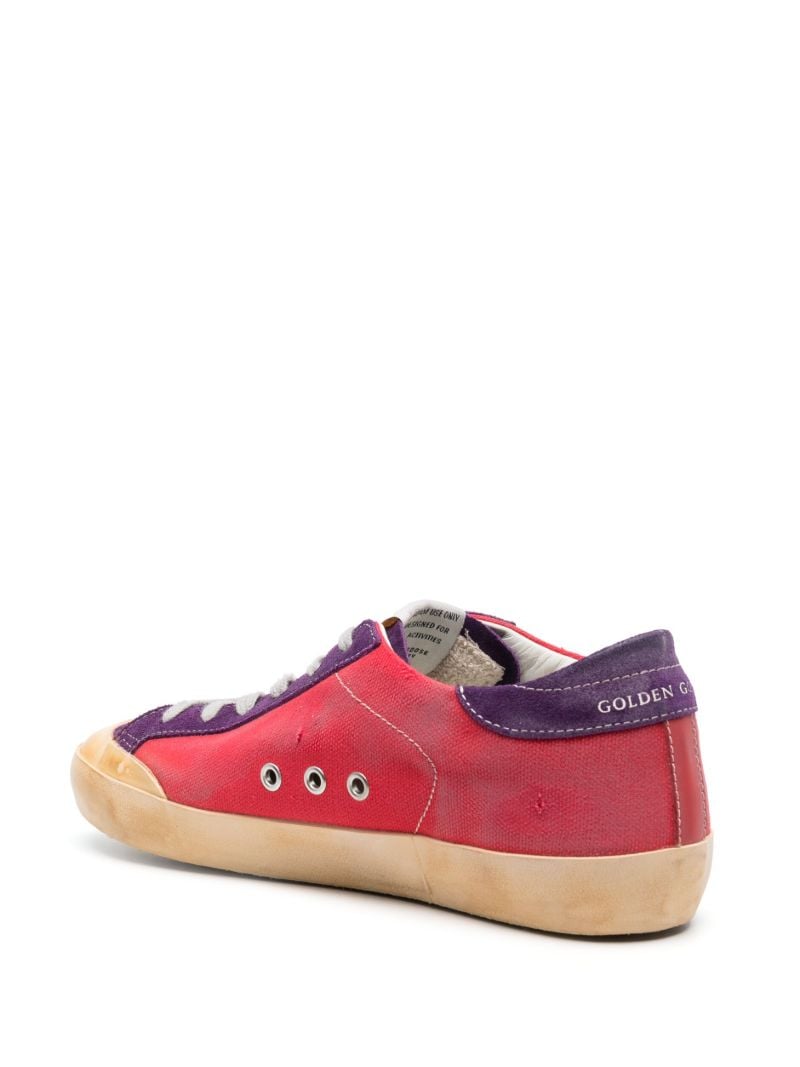 Red Super-star Canvas Sneakers