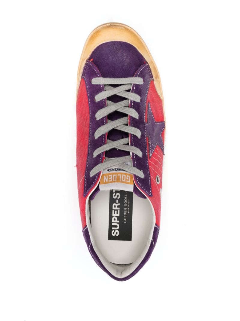Red Super-star Canvas Sneakers