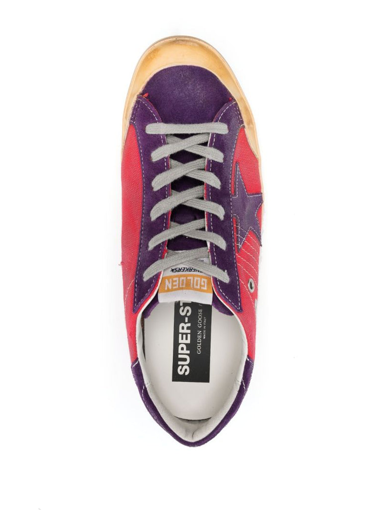 Red Super-star Canvas Sneakers
