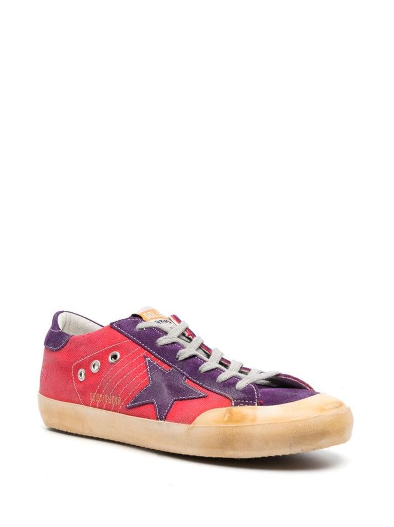 Red Super-star Canvas Sneakers