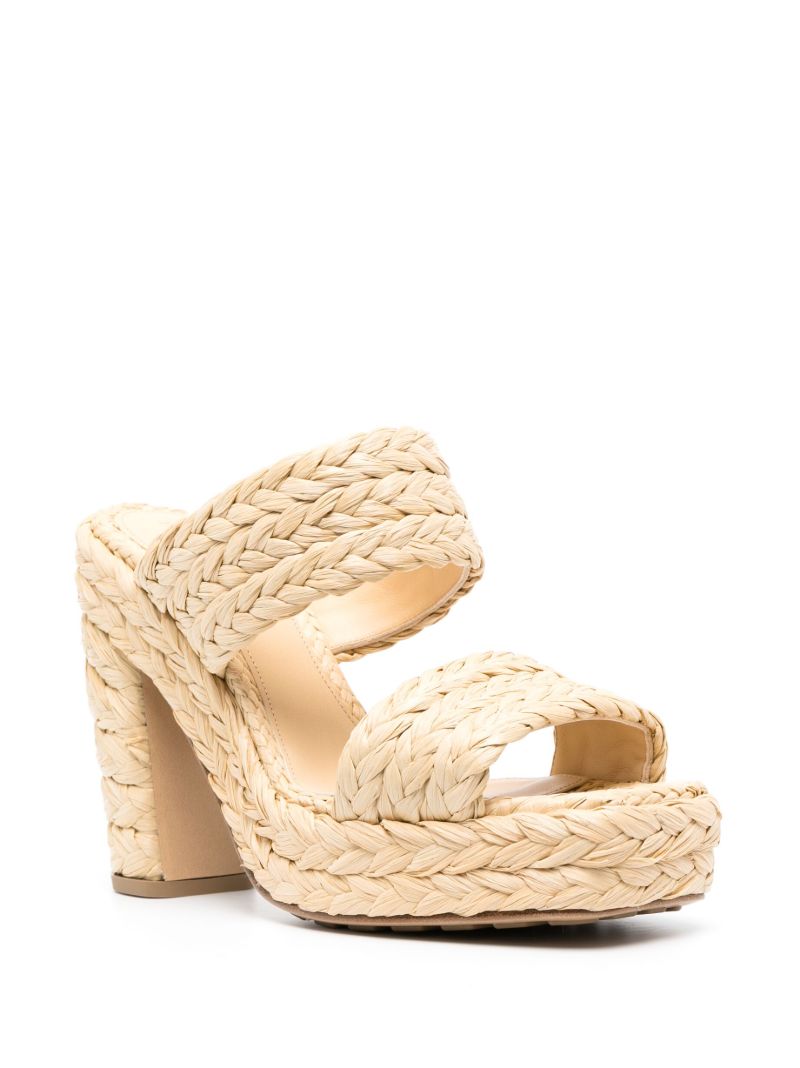 Neutral 120 Trinity Raffia Sandals
