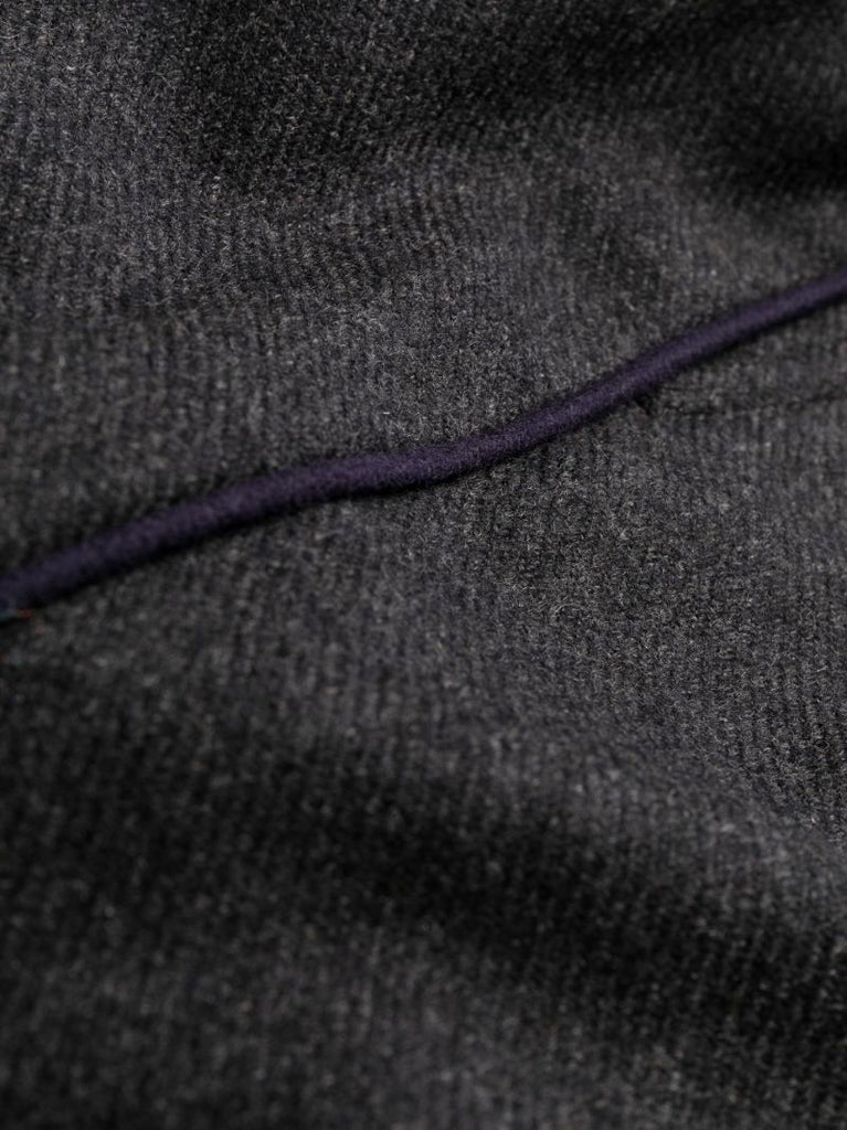 Grey Cashmere Tailored Trousers