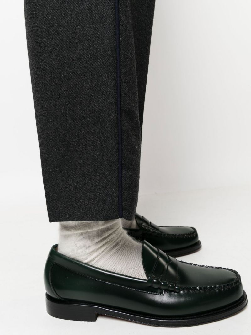 Grey Cashmere Tailored Trousers
