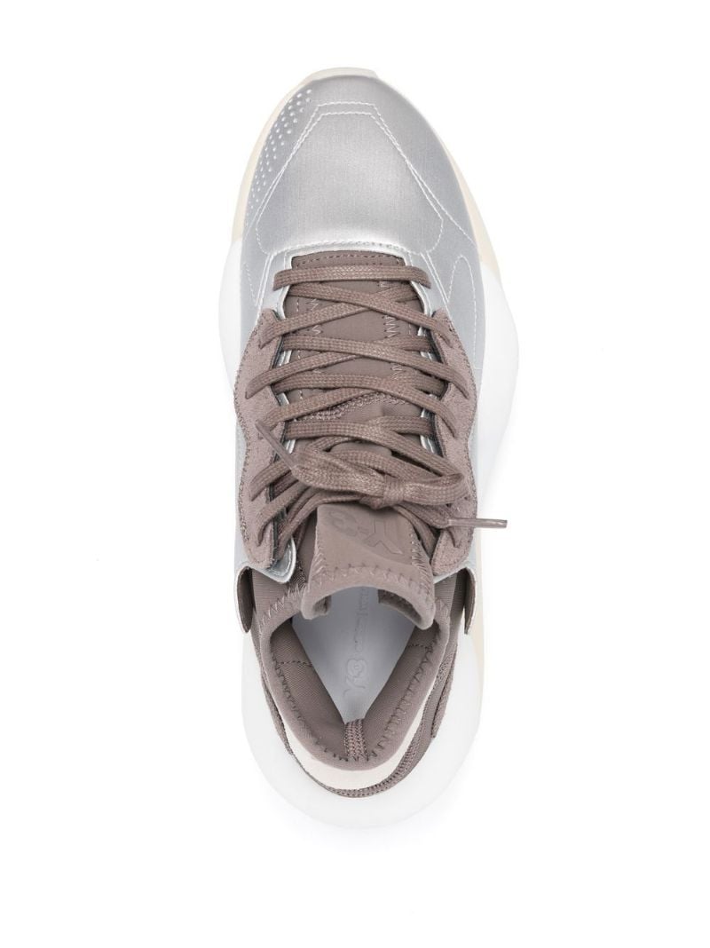Silver Kaiwa Low-top Sneakers