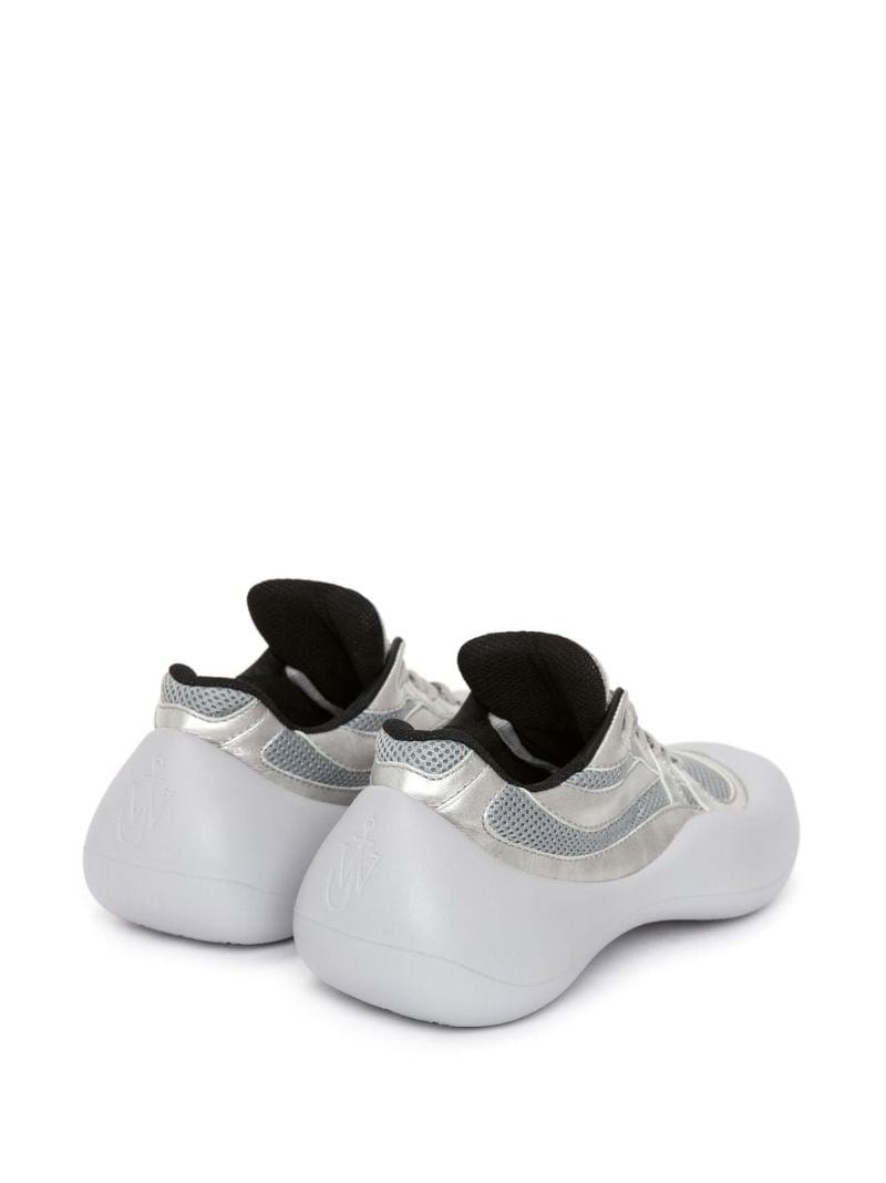 Grey Bumper Low Top Sneakers