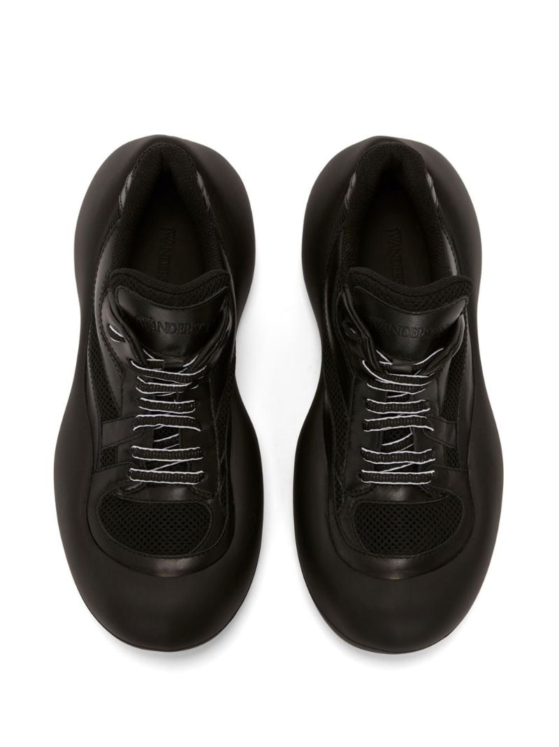 Black Bumper Hike Low Top Sneakers