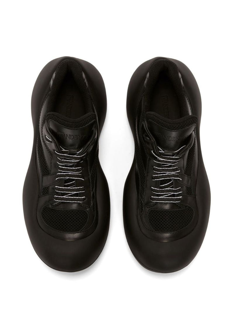 Black Bumper Hike Low Top Sneakers