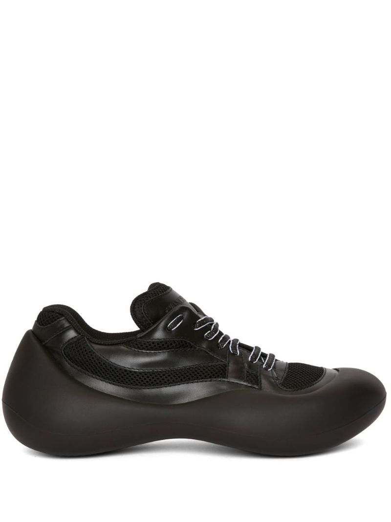 Black Bumper Hike Low Top Sneakers