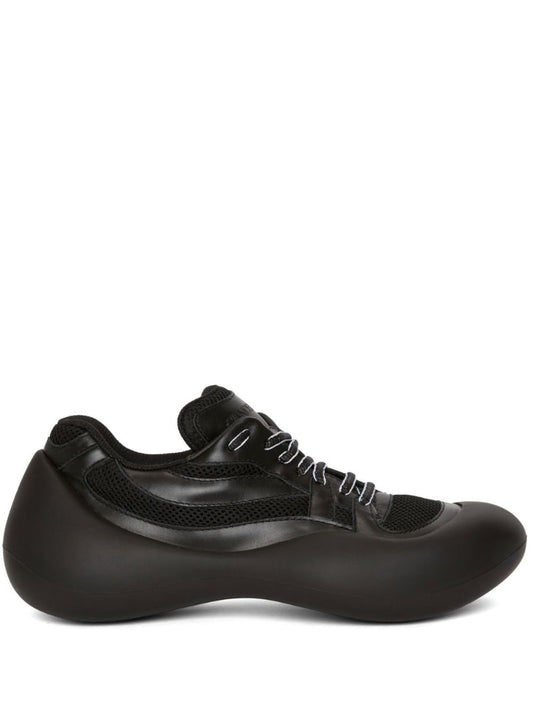 Black Bumper Hike Low Top Sneakers