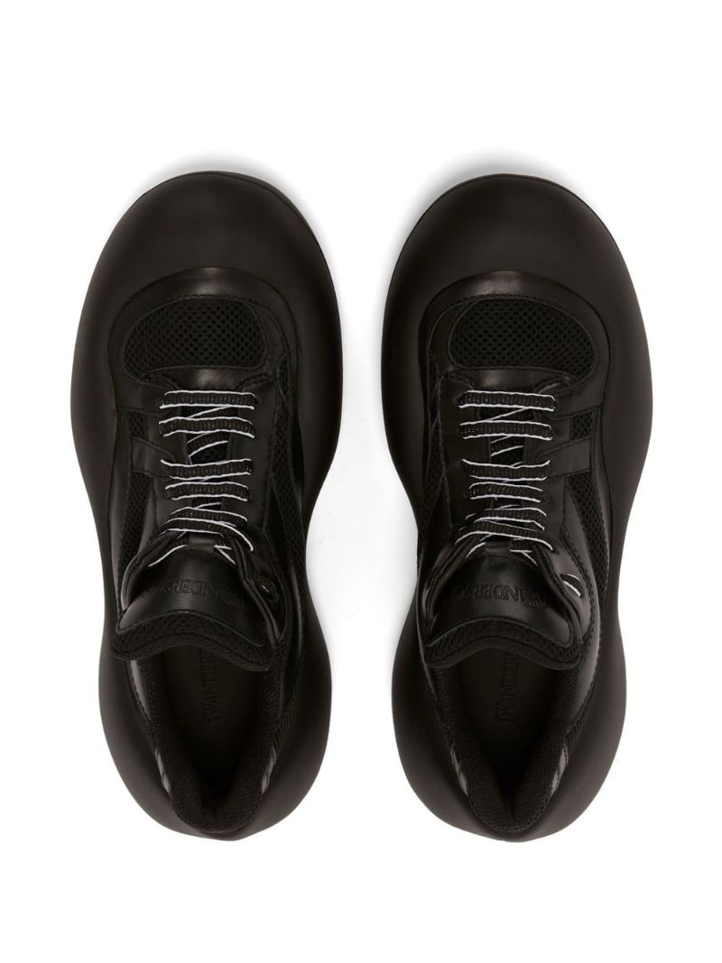 Black Bumper Hike Low Top Sneakers