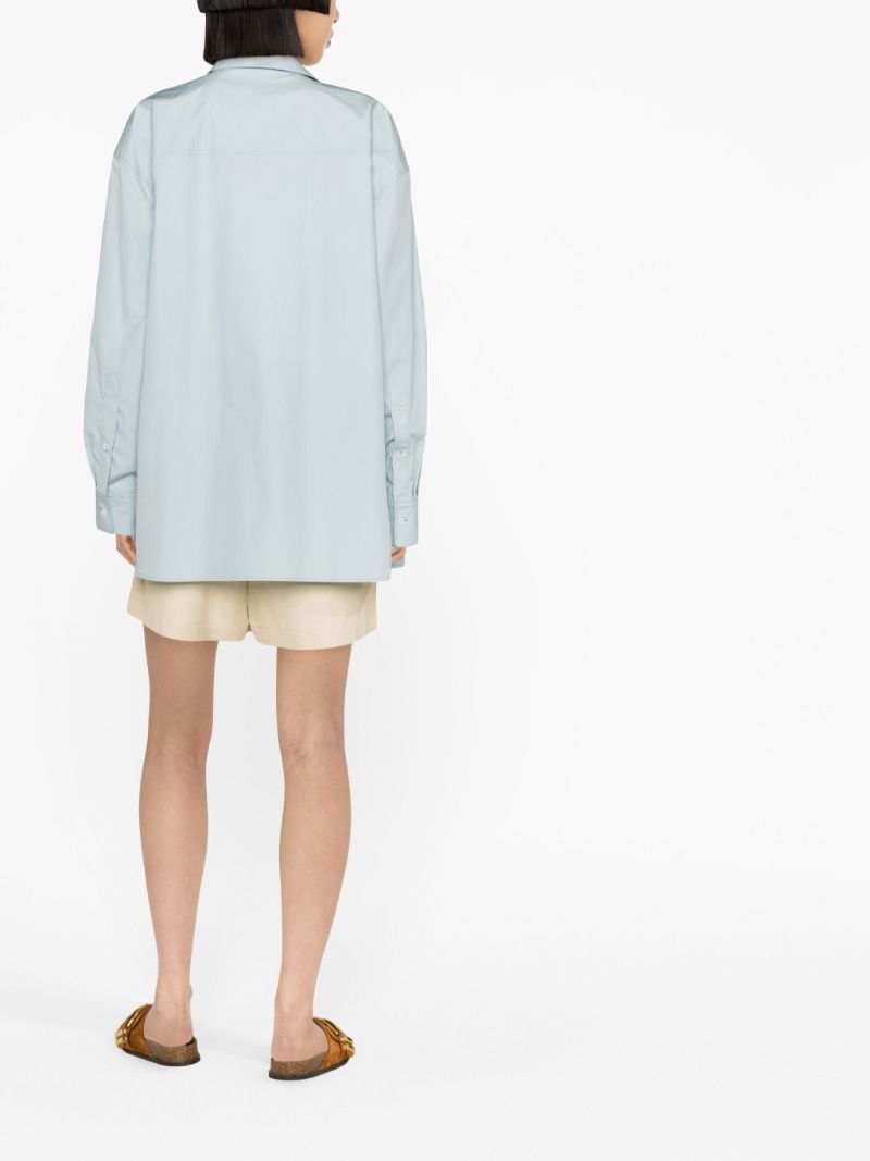 Blue Espanto Cotton Shirt