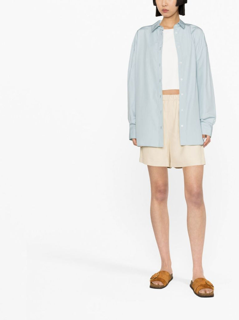 Neutral High-rise Shorts