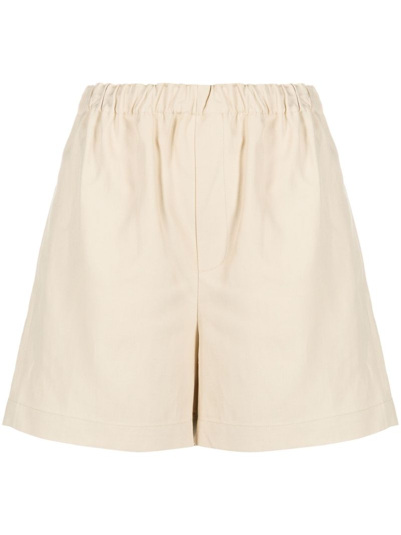 Neutral High-rise Shorts