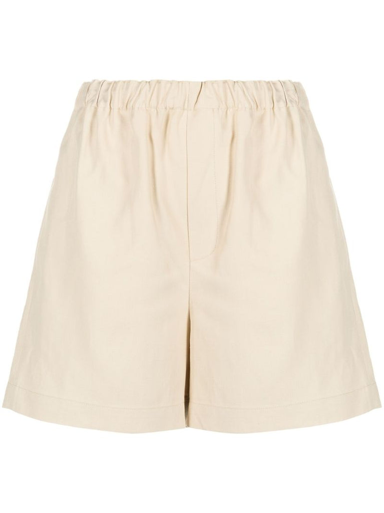 Neutral High-rise Shorts