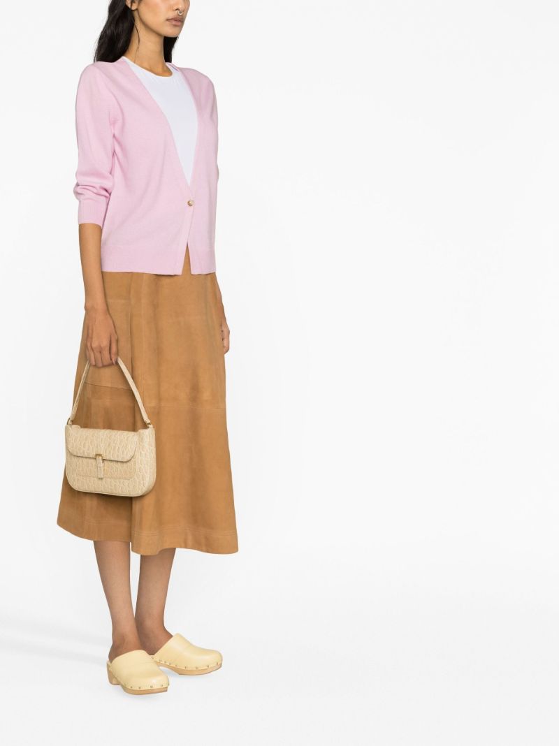 Pink Cupo Cashmere Cardigan