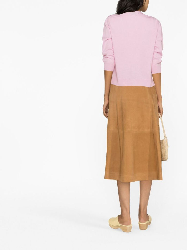 Pink Cupo Cashmere Cardigan