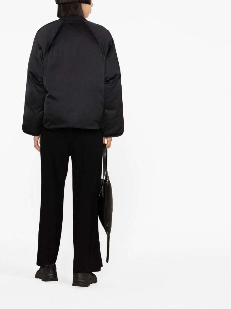 Black Dion Padded Bomber Jacket