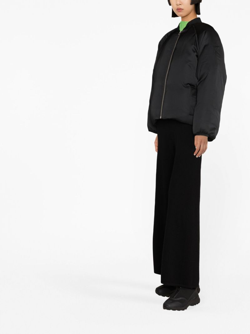 Black Dion Padded Bomber Jacket