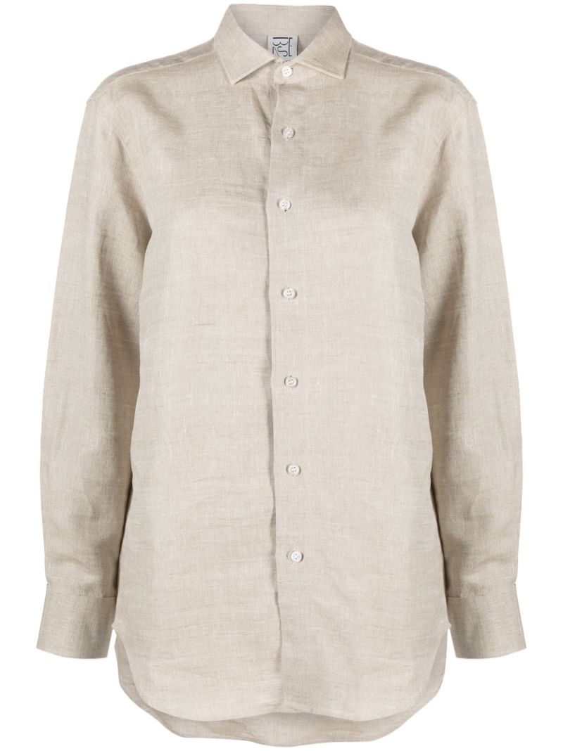 Beige Ole Linen Shirt